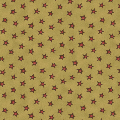 12 Days of Christmas by Hatched & Patched - Large Stars - green