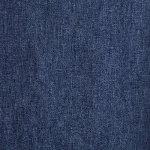 Leinen - Bio washed - jeansblau