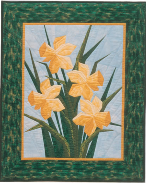 Daffodils - Foundation Pieced