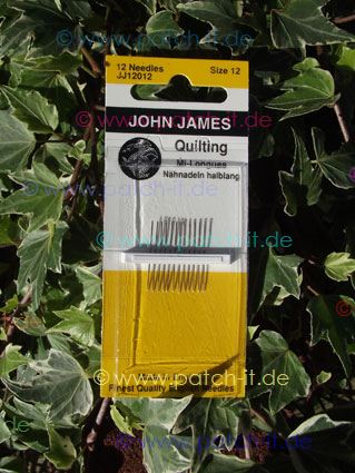 John James Quilting Needles - Size 12