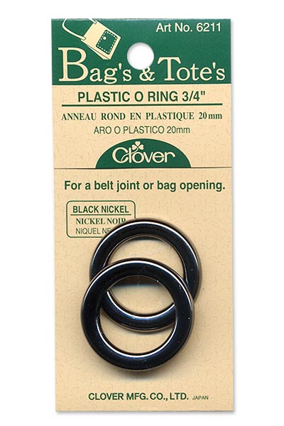 O-Ringe 20mm - nickel schwarz