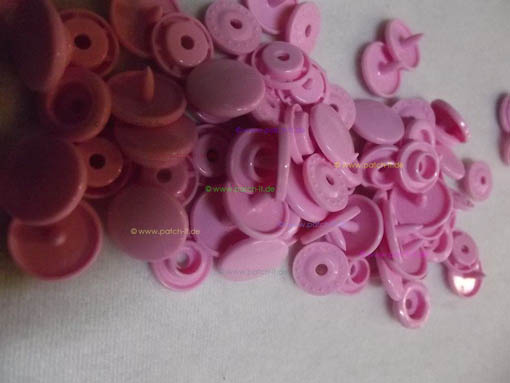 Baby Snap - T5 - medium pink B57