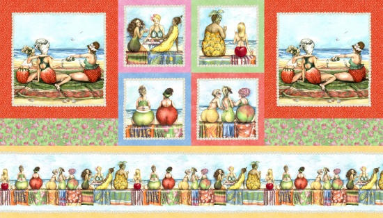 Fruit Ladies - Panel - multi
