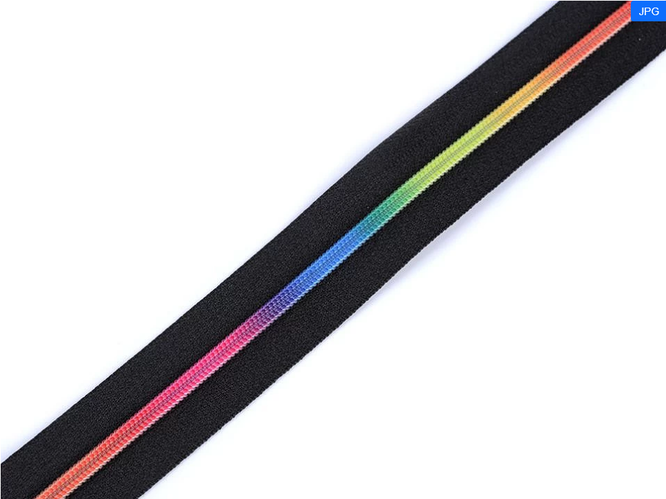 Zeyune Regenbogen-Reißverschlussband #5 – 9,1 M Nylon Mit 20 Bunten Metallschiebern (10 Stile) Für Nähprojekte