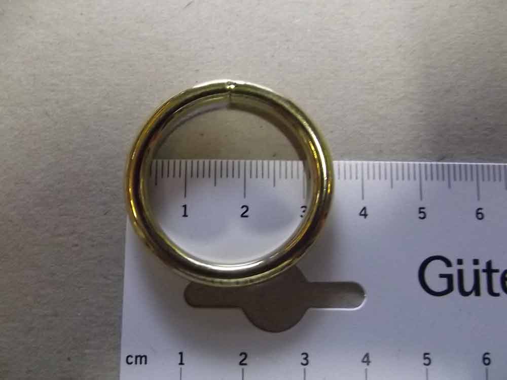 O-Ring - 27mm - vermessingt