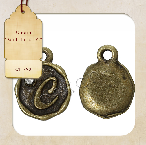 Charms \"Anhänger mit Buchstabe \"C\"