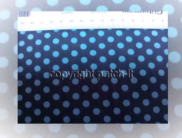 Dots 6mm - grey-blue