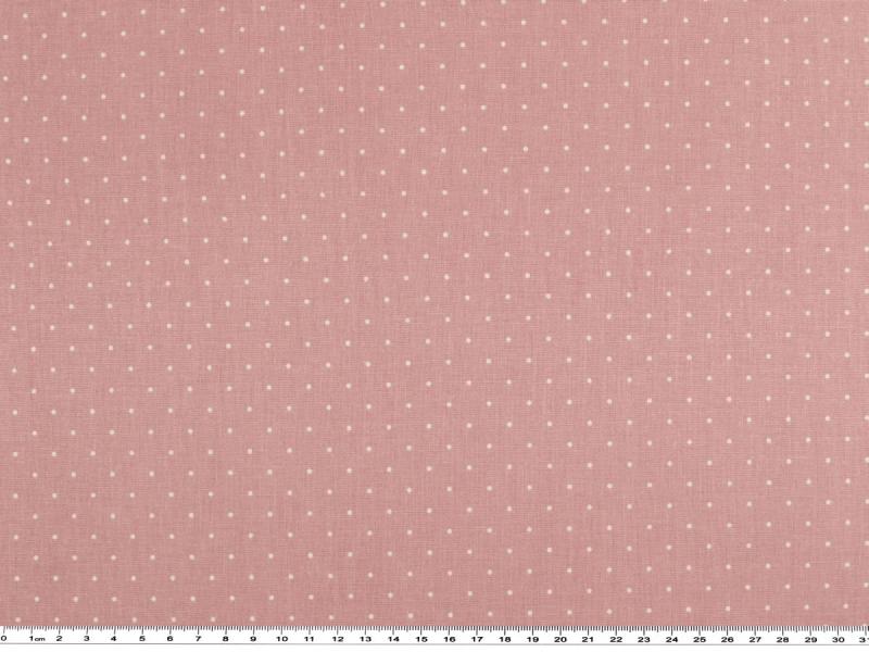 Tiny Dots - dusky pink