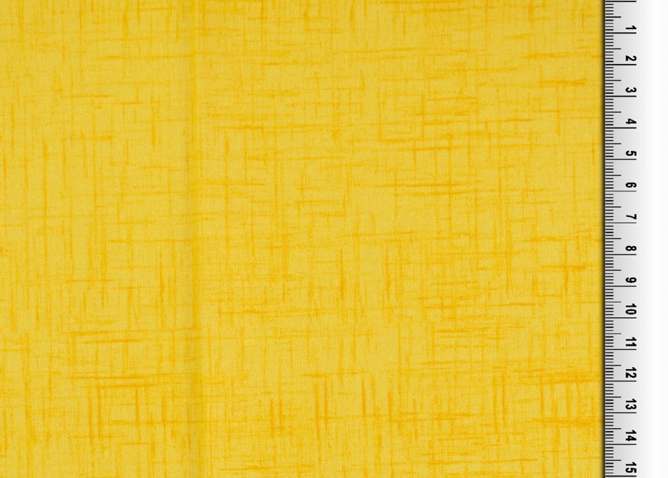 Baumwolldruck - Scratch - gelb