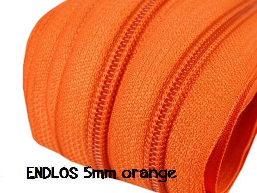 ENDLOS Reissverschluss - orange