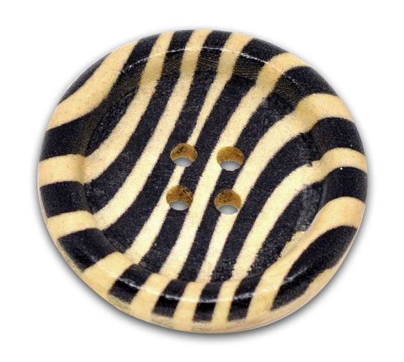 Holzknopf "Zebra" 3cm