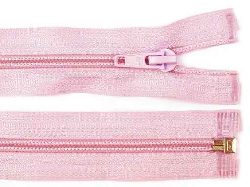 Reissverschluss 35cm - teilbar - rosa