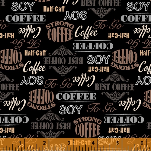 Coffee Shop - Types of Coffee - black