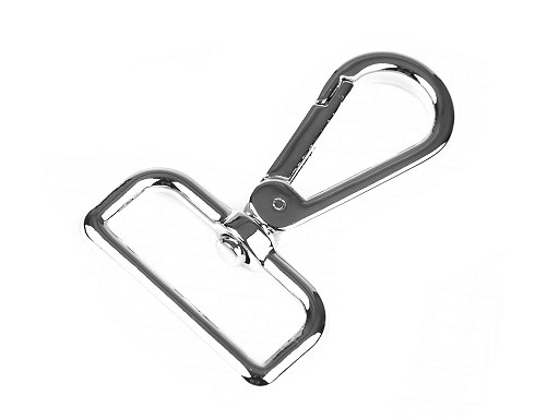 Karabiner - 30mm - silber