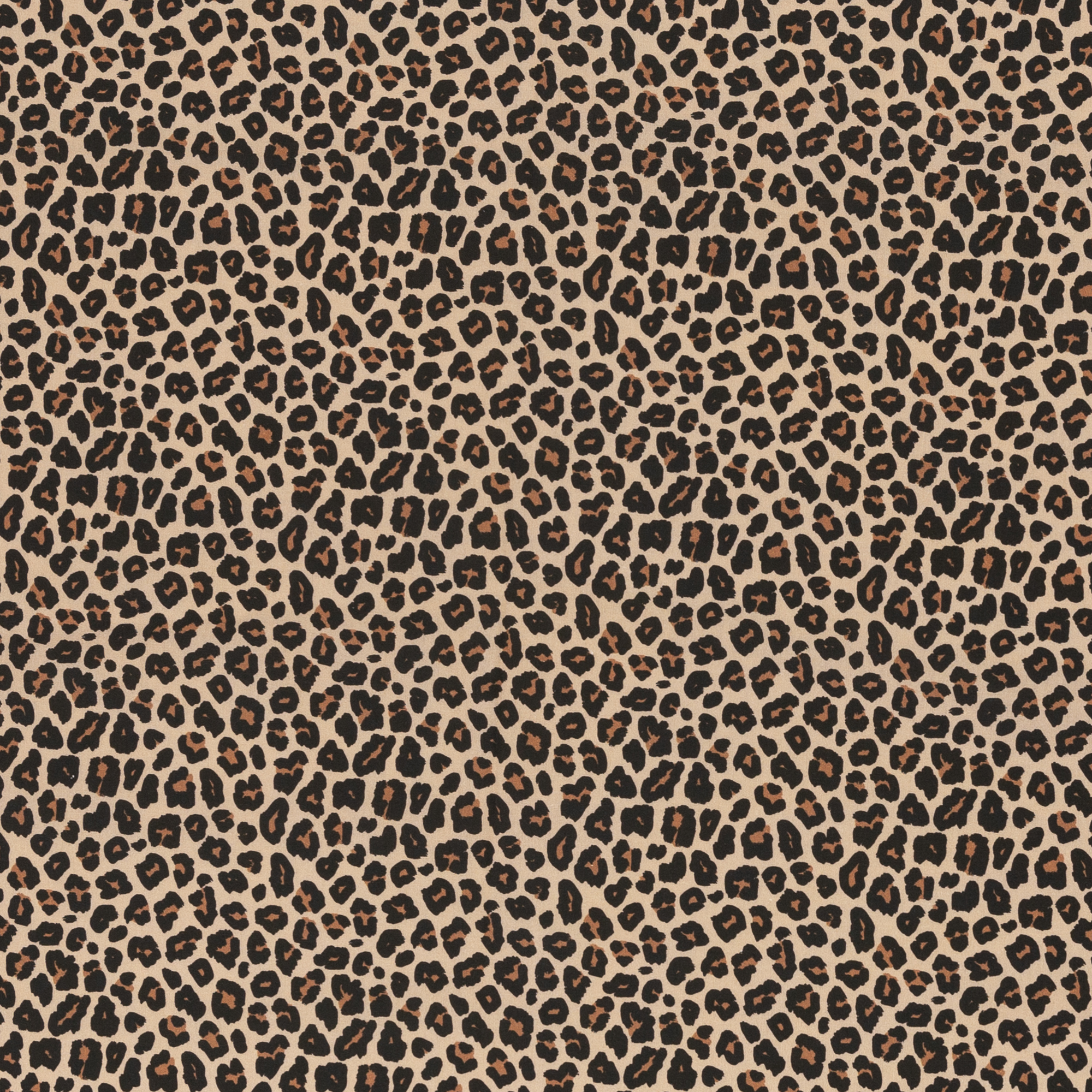 Leopard - cream brown black