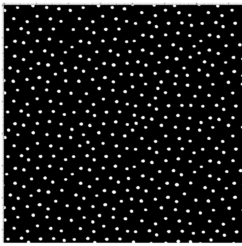 Dinky Dots - black-white