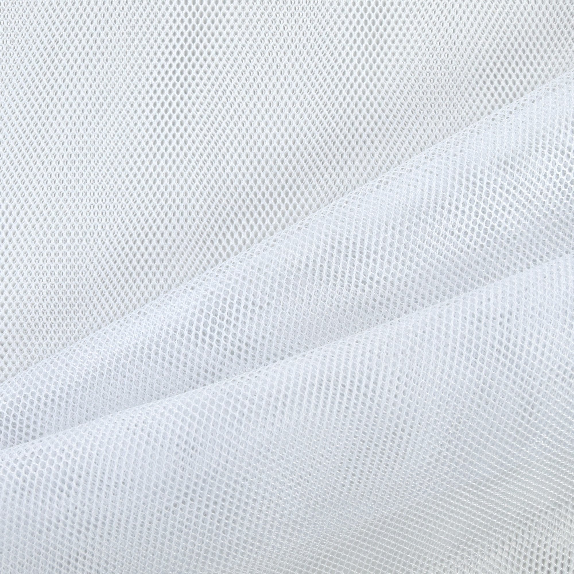 Netzstoff / Mesh Fabric - white - 50cm