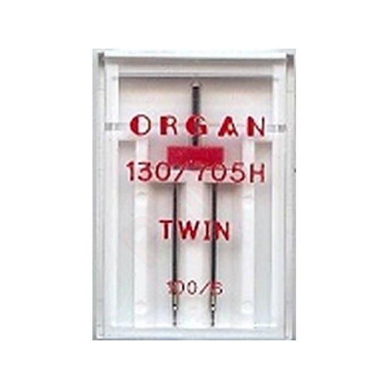 Nähmaschinennadeln - Twin - Stärke: 100/6