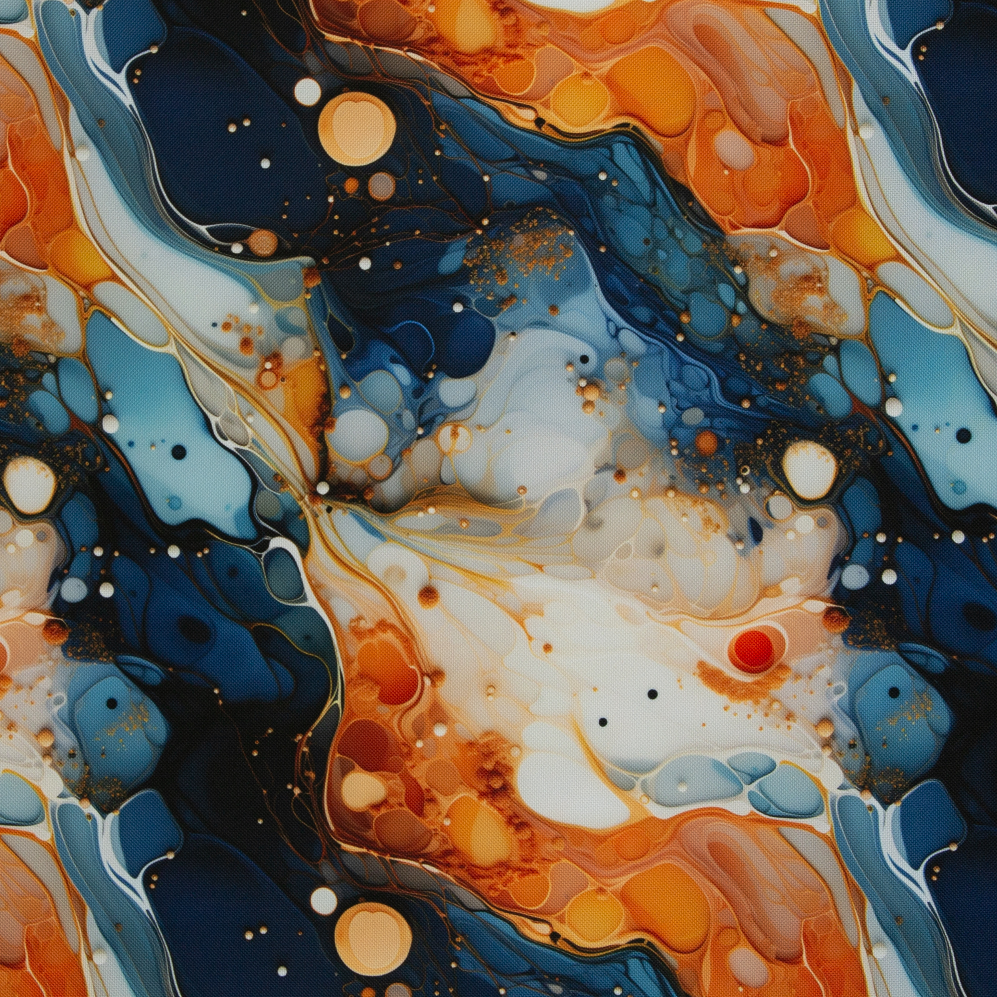 Savonna - Liquid - dark blue orange