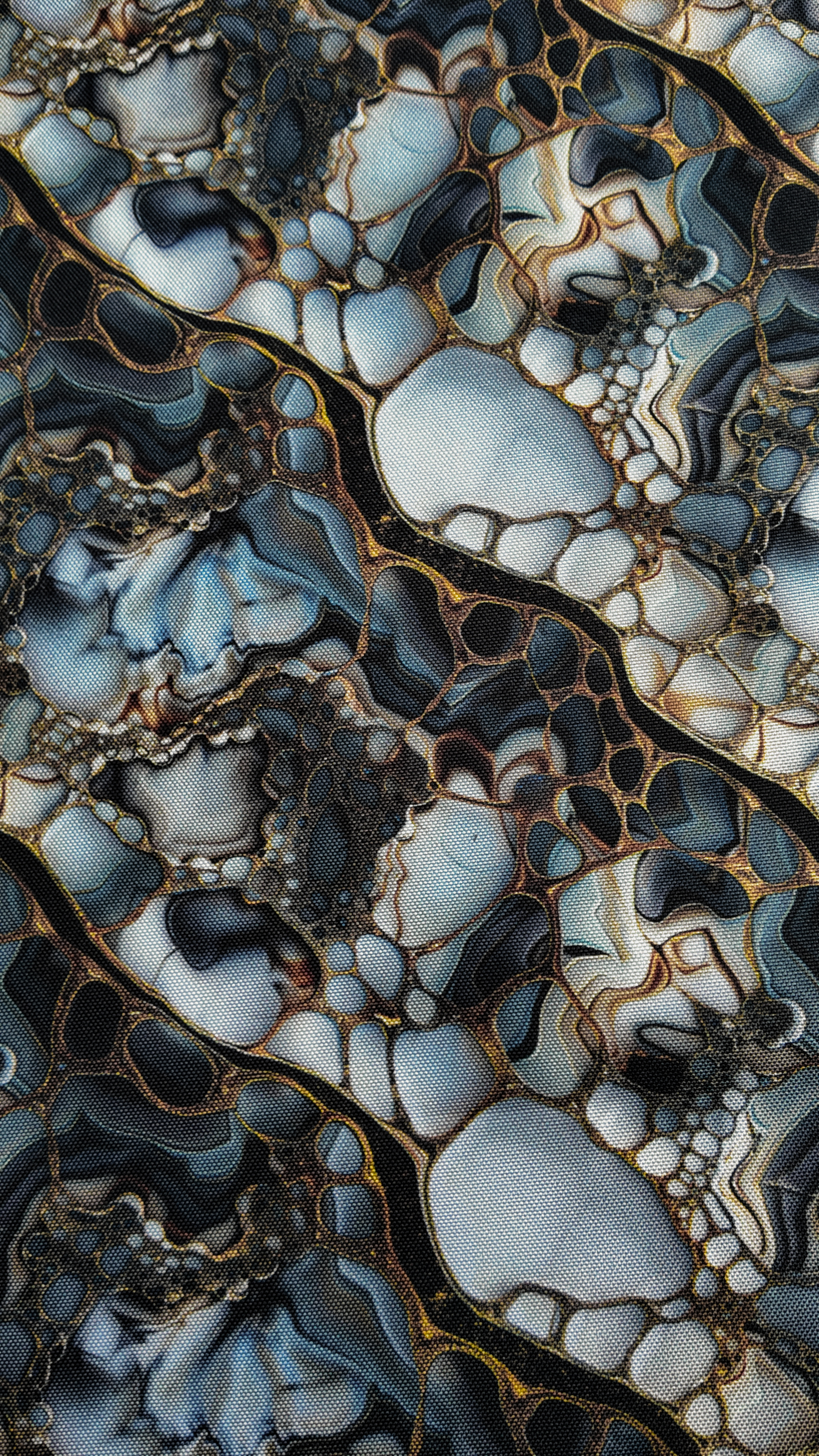 Flowing Bloom - Liquid - anthracite grey