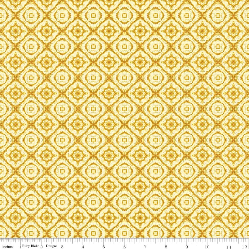 Autumn Hues - Medallion - gold