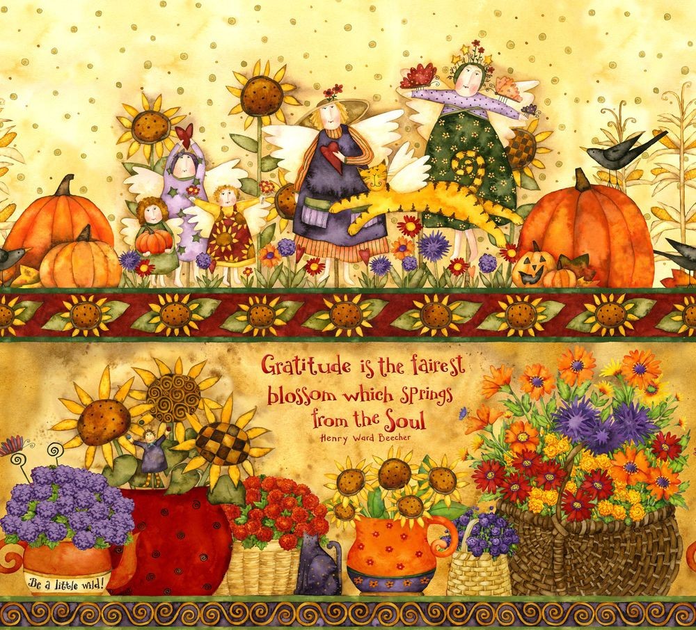 Harvest Angels - Shelf - Border