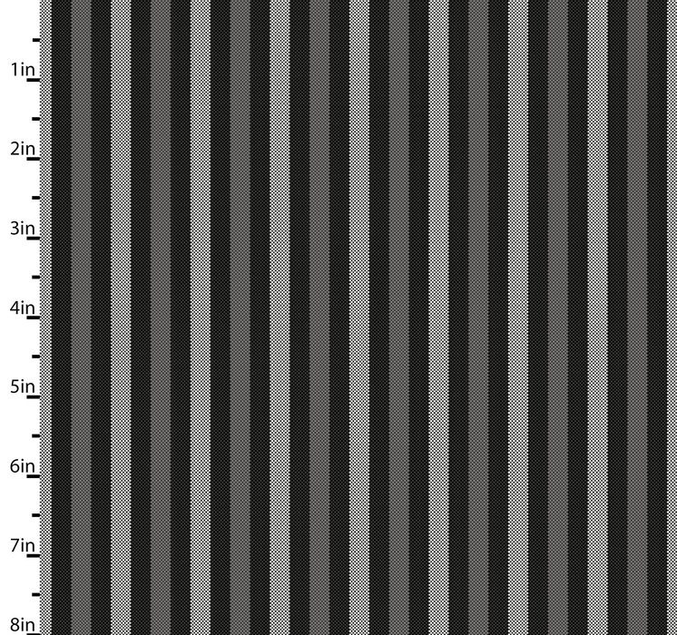 Peppered Fancies - Stripes - gray