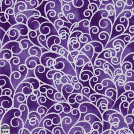 Petal Poetry - Swirls - lilac