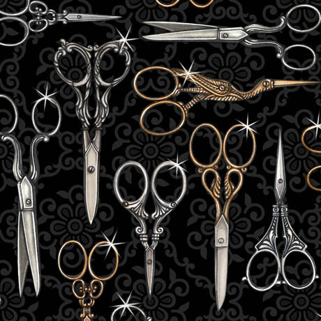 Thimble Pleasure - Scissors - black