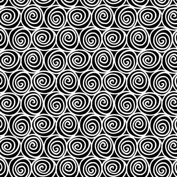 Paradox - Swirls - black