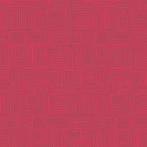 The Color Collection - Labyrinth - red