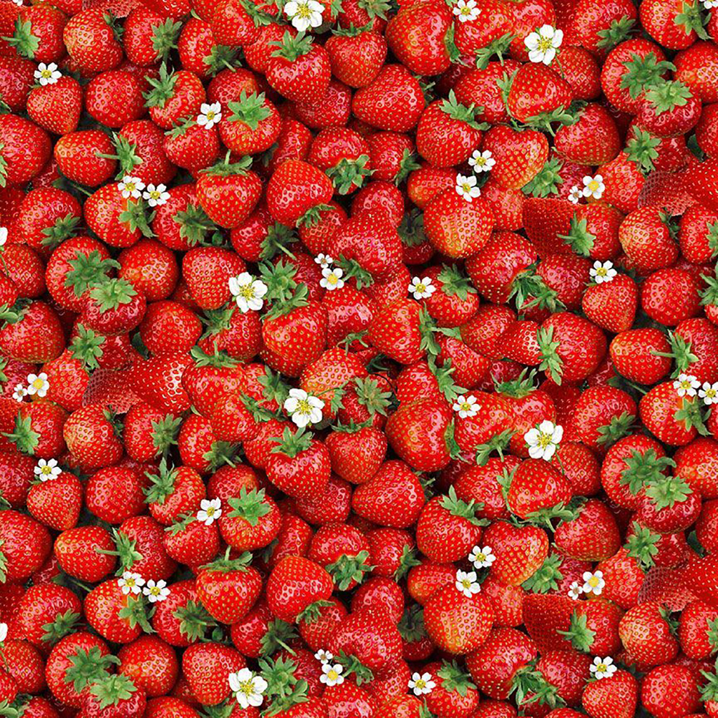 PACKED SWEET STRAWBERRIES - red