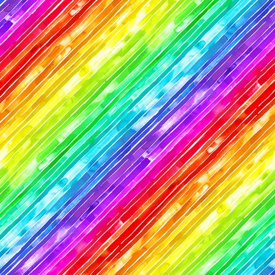 Painted Prism - Stripes - rainbow