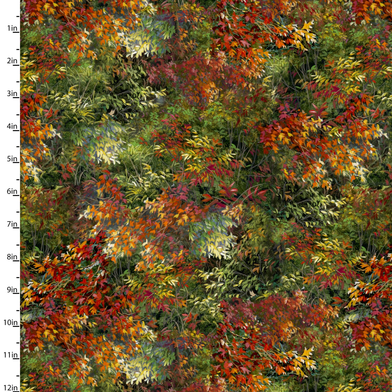 THROUGH THE FOREST LIGHT - green