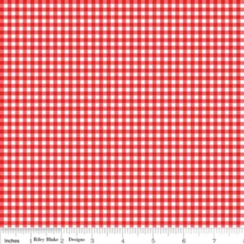 The Simple Life - Gingham - red