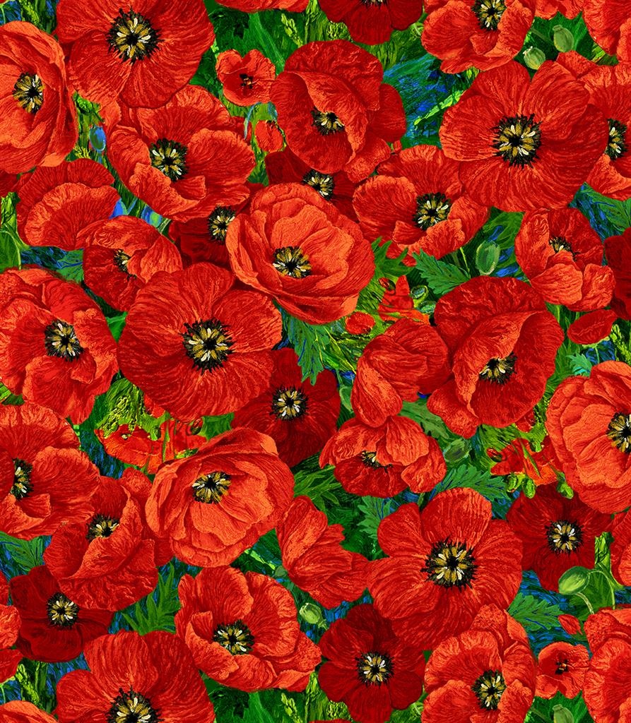 Poppy Dreams - Large Poppy - red