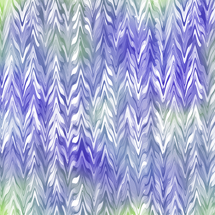 Belle - Watercolor Chevron - purple/periwinkle