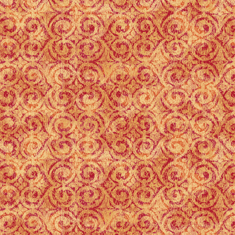 Danielle - Tonal Scroll - orange