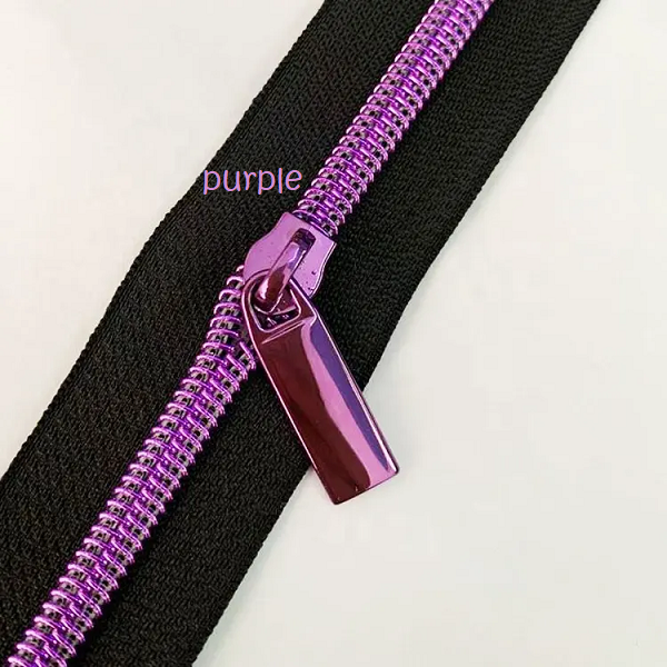 Reissverschluss - Radiant colors - purple