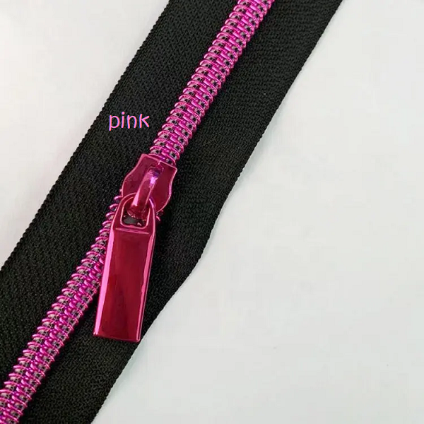 Reissverschluss - Radiant colors - pink