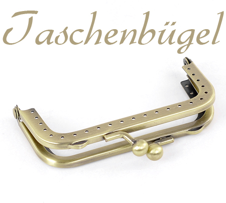 Taschenbügel altmessing - 9,0cm - TR-255