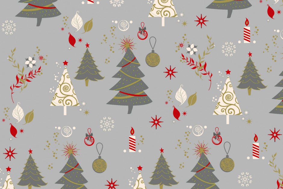 Christmas Trees - grey