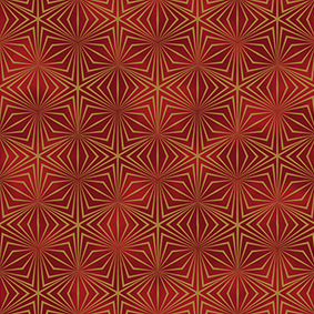 Christmas Wonders - Geometric - red-gold