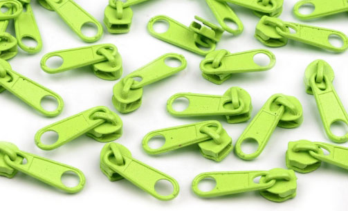 Zipper - 3mm - limette