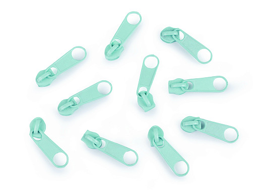 Zipper - 3mm - azurblau