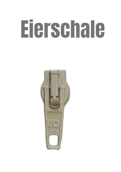 Zipper - 6mm - eierschale