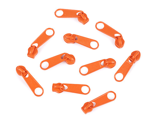 Zipper - 3mm - lachs