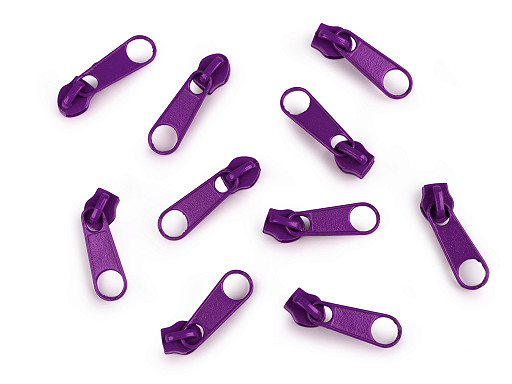 Zipper - 3mm - lila