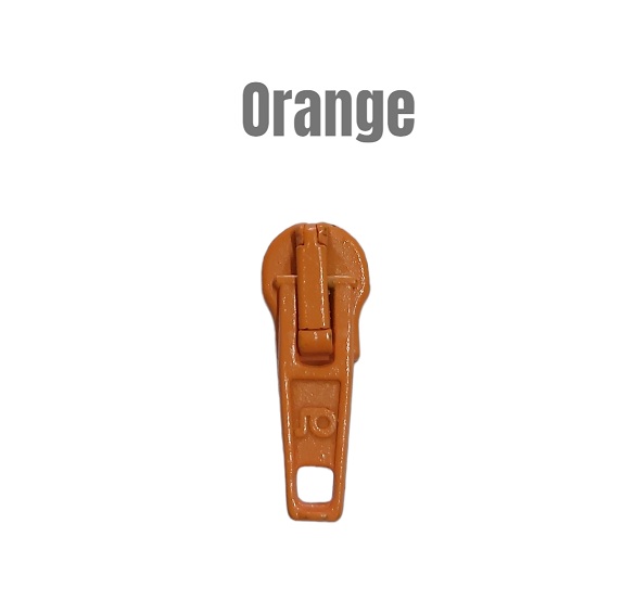 Zipper - 6mm - orange