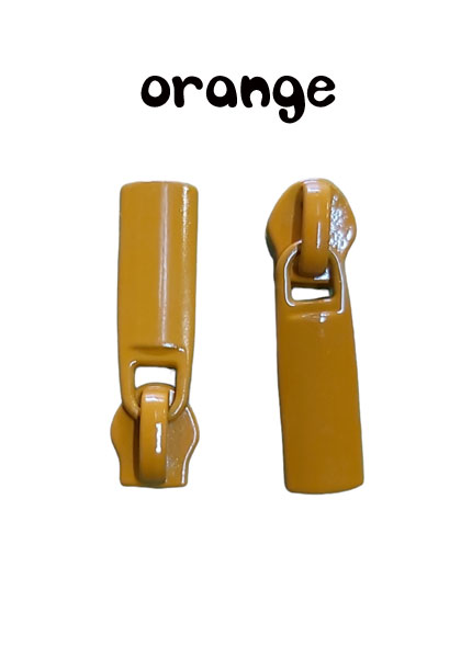 Zipper - 3mm - orange